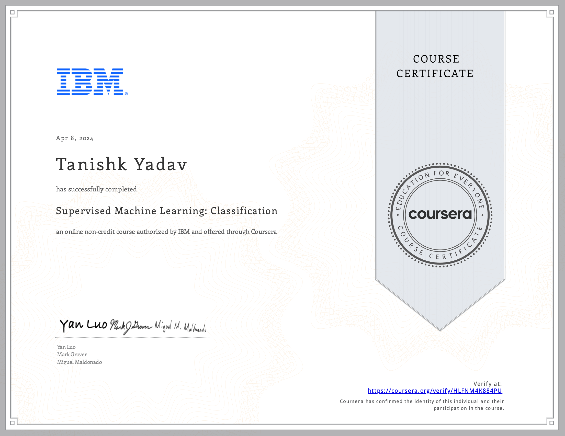 IBM Certification